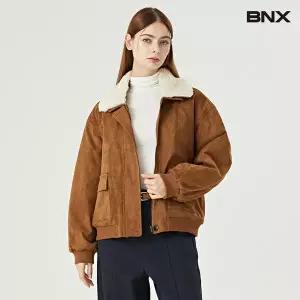 덤블 퍼카라 누빔 스웨이드자켓 (BW4JK007L0)