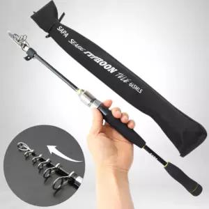 안테나 뽑기식 루어대 접이식 휴대용 미니 짬낚시대 릴대 낚싯대