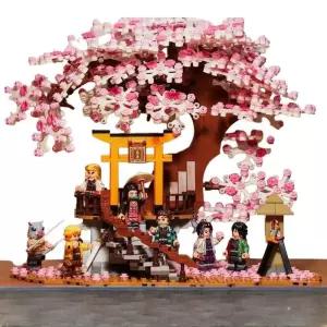 귀멸의칼날 호환 레이어 빌딩 귀칼굿즈 조립 장식 귀살대 귀멸인자 무이치로 증정 연옥 모델