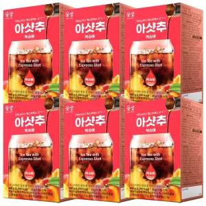 꽃샘 아샷추 복숭아 20T x 6개 / 액상차 액상스틱 음료
