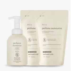 (10% 할인쿠폰) 아브카 대용량 퍼퓸 핸드워시 손세정제 500mlx1개 + 리필 450mlx2개 2137256 J