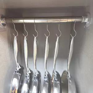 행거팬(빌트인) 후라이팬걸이 싱크대하부장 정리대 거치대 올스텐 깔끔 튼튼 위생