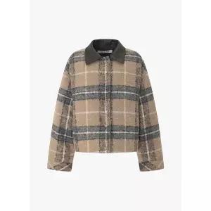 [이비엠 에디션바이미샤]헤어리 알파카 체크 코트 (EMPBWPD080)_s