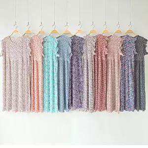 ONM 주름 심플 어깨 프릴 나시원피스 10컬러