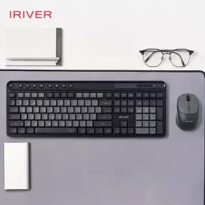 아이리버 MVS601 Silent 무소음 사무용 무선 키보드마우스세트 블랙 