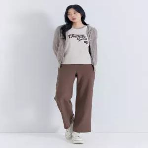 [지센] 핏센 와이드 밴딩 기모 슬랙스 LOPTPA02_BR