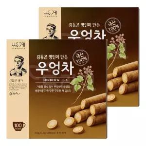 쌍계명차 김동곤 명인이 만든 우엉차 1g 100개입 2개 (200개)