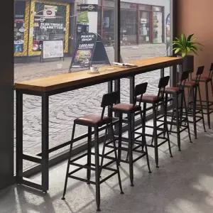 우드슬랩 바테이블 아일랜드식탁 홈바 높은 책상 창가