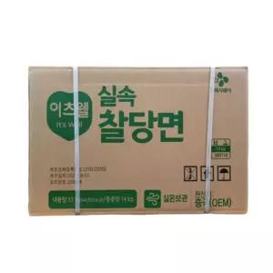 이츠웰 CJ이츠웰 실속찰당면 14kg 한식당면고구마당면