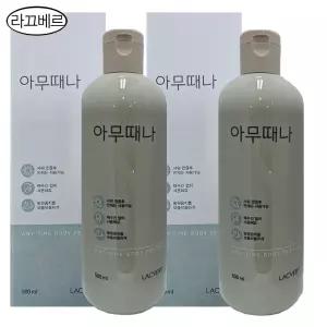 라끄베르 아무때나 때필링 500ml 2개/바디각질제거/바디스크럽 dj