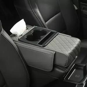 [큰손할인] 콘솔 쿠션 컵홀더 거치대 팔걸이 포켓 정리함 암레스트 수납