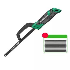 미란다 미니 포켓 쇠톱대 1개+쇠톱날 10개 세트 목공구 철제공구 수작업도구