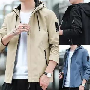 간절기 후드바람막이 점퍼 점퍼 남성점퍼 아우터 가을점퍼 후드잠바