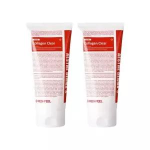 [큐템]메디필 레드락토 콜라겐 클리어 폼클렌저 2.0 100ml 2개 세트