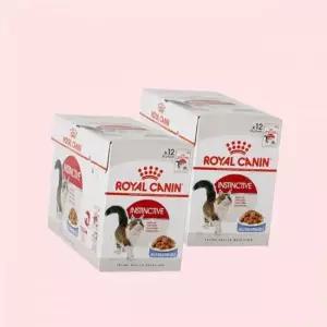 로얄캐닌 고양이파우치 파우치백 가방 인스팅티브 젤리 24개 체중유지 4391756