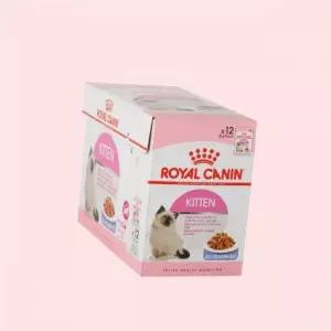 로얄캐닌 키튼 인스팅티브 젤리 파우치 파우치백 가방 85G 12팩 4387962