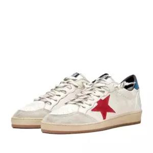 골든구스 스니커즈 남성 볼스타 스니커즈 레드 스타 