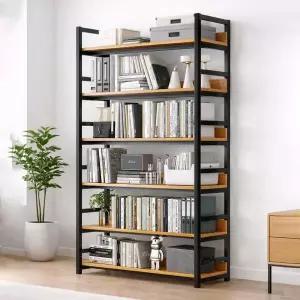 [아트박스]/가구느낌 리버책장 6단 1100 철제 책꽂이 인테리어