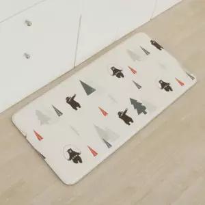 국내제작 마리함 양면 싱크매트 PVC 주방 발매트 욕실 현관 베란다