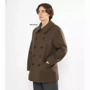 KAPTAIN SUNSHINE 피코트 로덴 그린