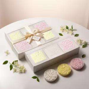 3구 수제 답례품 인기 단체 6구 명절 선물세트+쇼핑백 미용 선물 비누 피부진정 보습 세안 신상품 집들이