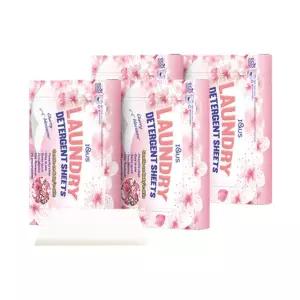 아이앤어스 세탁 시트세제 25매입x2 2개 체리블라썸향 고농축 올인원 종이세제 한장빨래