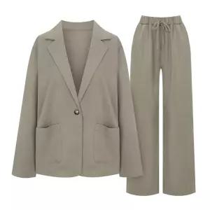 [티뷰] 박시자켓와이드팬츠세트_V6A-CSE003