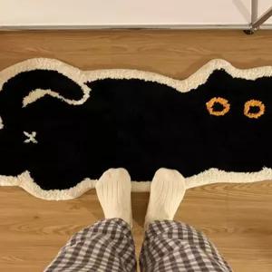 고양이 발매트 러그 귀여운 화장실 매트 발판