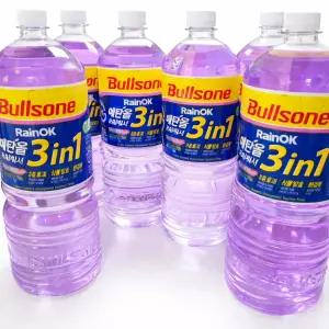 3+3 불스원 Rain OK 에탄올 3in1 코팅워셔액 1800ml