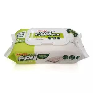 손걸레 청소포 (20x16cm)80매 10개/물걸레청소포/티슈/부직포/고급/클린/원룸/자취생/바닥/청소/밀대/1회용