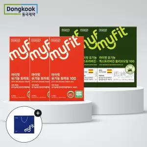 3+3세트 동국제약 마이핏 유기농 올토샷 100 쇼핑백증정 엑스트라버진 냉압착 올리브오일 토마토즙 올리브토마토샷 스틱