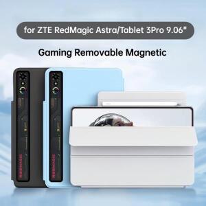 ZTE 레드매직 아스트라 9.06인치 마그네틱 스마트 케이스 트라이폴드 스탠드 커버 패드 3 프로 2025 태블릿