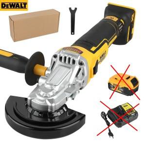 DEWALT DCG405FN 125mm 무선 브러시리스 앵글 그라인더 9000RPM 리튬 배터리 호환 절단 연마 기계 도구