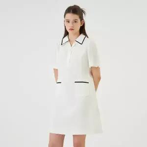 [롯데백화점]케네스레이디 조엘리 배색 원피스 (ENOPPE62)