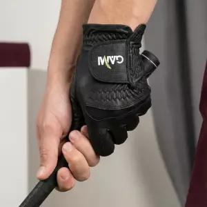 JNS 프리미엄 더 블랙 연습용 스크린용 남성 왼손 합피 골프장갑