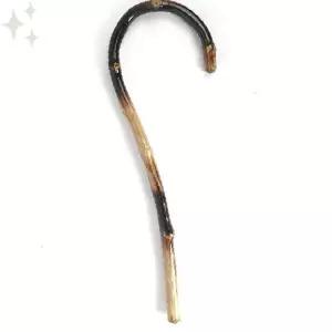 곡선형 원목 지압 막대 어깨 목 등 근육 이완 혈액 순환 촉진 경락 마사지 도구