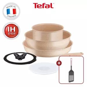 [테팔] 매직핸즈 인덕션 딜라이트 볶음팬 멀티 6P세트(+에센셜 긴뒤집개_핑크)