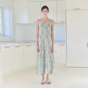 페이즐리 뷔스티에 롱 원피스(VKOAG2567)