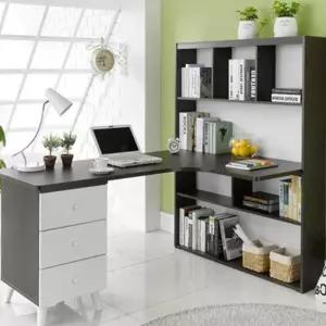 넓은책상 중고등학생책상 메이샤 L자형 세트