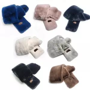 국내산 페이크 퍼 목도리/머플러/밍크형