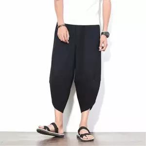 항아리 여름 바지 팬츠 하렘 남자 조거 루즈핏 시원한 남자통바지 여름바지 와이드핏