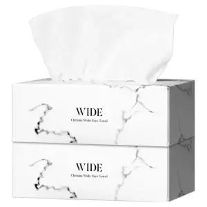 크리스마 더마랩 와이드 인견 페이스 타올 80개입 2개