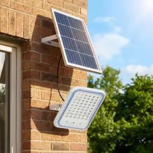 태양광 투광등 가로등 태양열 조명 투광기 LED 야외 전원주택 전등 간판 계단 공장등 퓨어