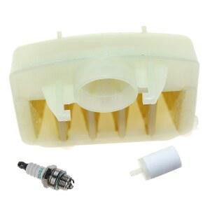 호환 전기톱 에어 필터 키트는 JONSERED CS2141 CS2145 CS2147 CS2150 CS2152 CS2153 REDMAX G5300 537024003 503855303 537024002에 적합합니다