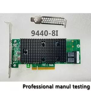 Broadcom Megraid 9440-8i RAID 0/1/10/5 SAS/SATA/MVME PCI-E 3.1X8 12GBPS RA신분증 LSI 전 리퍼 완료