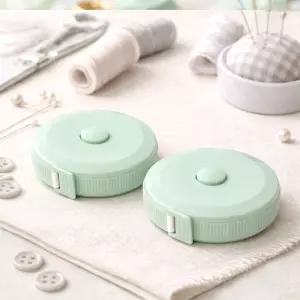 헬로제인 휴대용 피팅 미니 줄자 민트 2m x 2개세트