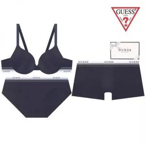 게스 [선물포장] 퓨징 화이트밴딩 커플속옷세트 GEWBR833GEWPT833GEMDR833CH 2074025