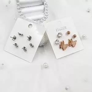 [셀러에이드]의료용 스테인리스 침 스타일 귀걸이 남녀공용 1쌍