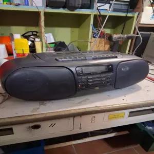 대형 삼성 시디 카세트 라디오/시디 고장, 테이프 일부 고장 등