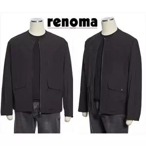 [롯데백화점]레노마 S/S 신상 다계절 블루종 블랙색상 캐주얼점퍼 RQIMBU08A EK3653